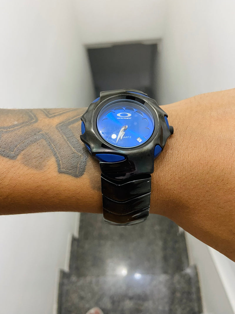 Relógio Blade Preto e azul