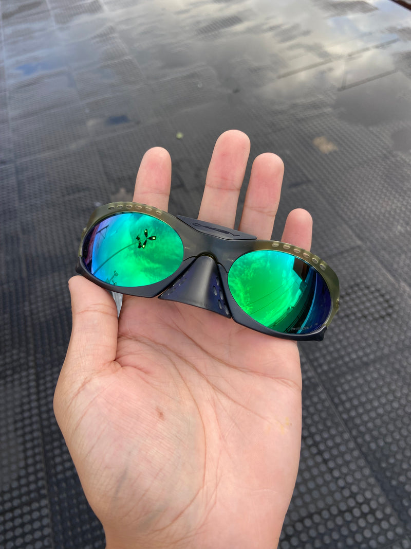 Óculos de sol Plantaris verde militar Lentes G26 (verde)