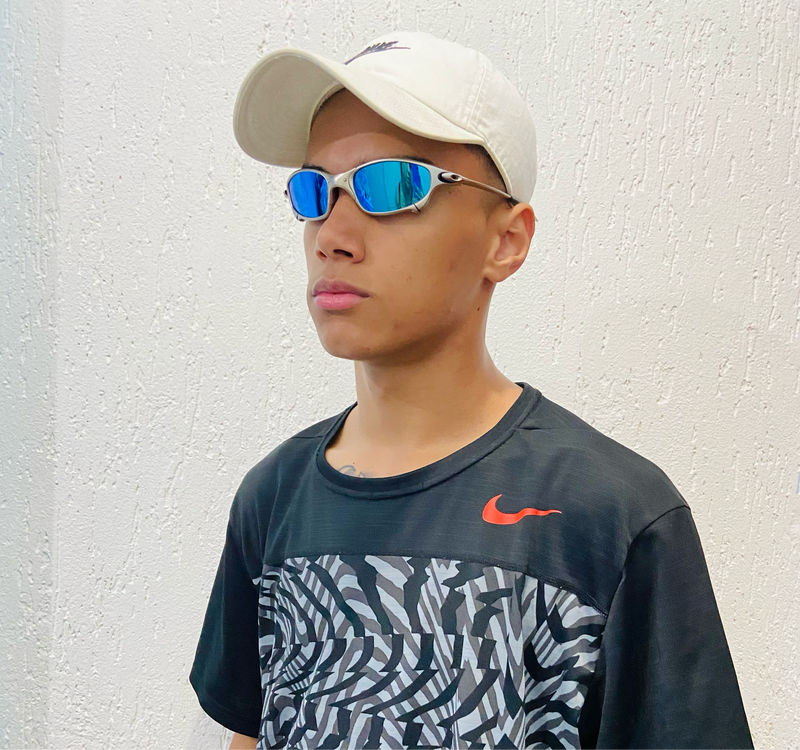 Óculos de sol Juliet Plasma Lentes Ice Thug
