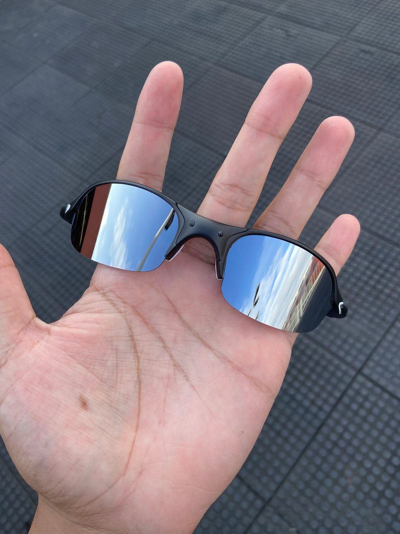 Óculos de Sol Romeu 2 Carbon Lentes Cinza Espelhado Kit Branco