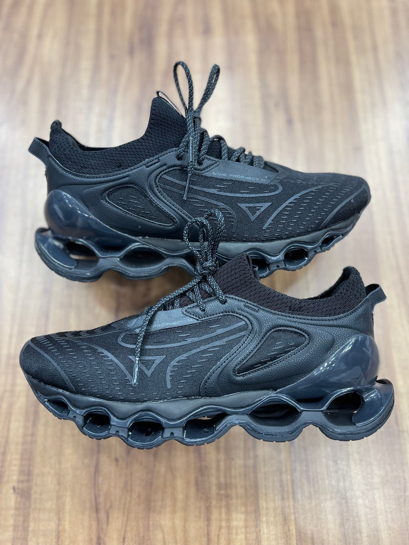 Tênis Mizuno Pro 14 Preto All Black importado Vietnã