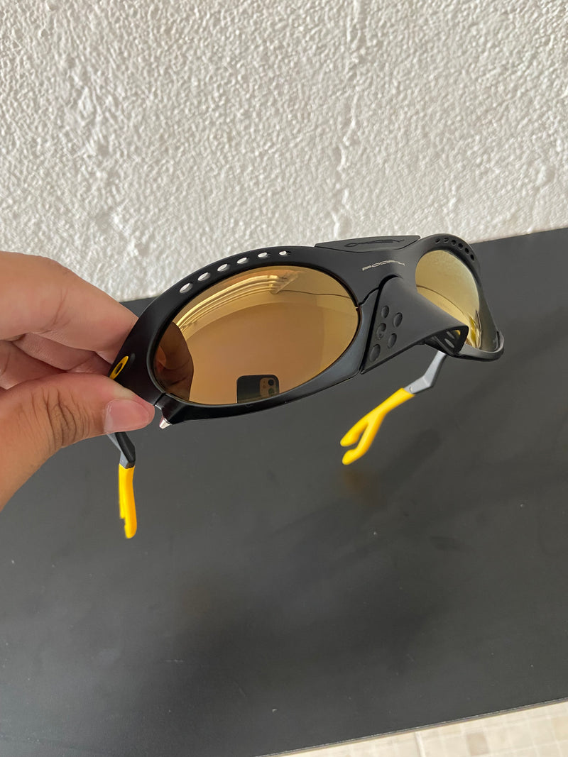 Óculos de Sol Plantaris PodPah Lentes Gold Café