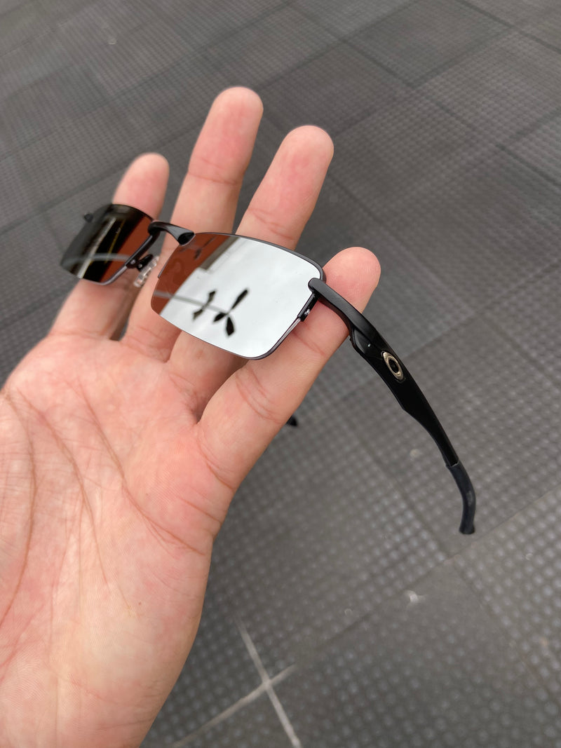 Óculos de Sol Lupa do Vilão Carbon Lentes Liquid Metal (cinza espelhado)