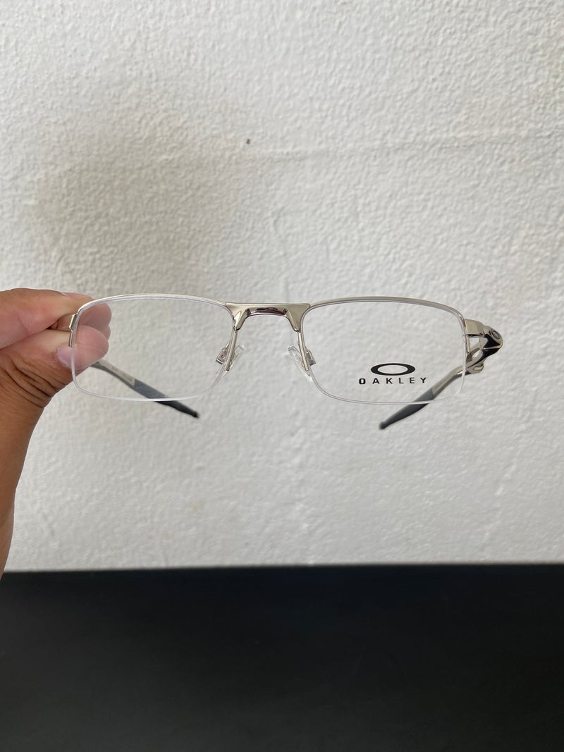 Óculos de descanso prata armação de molinha (serve lentes de grau)