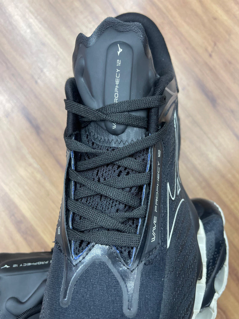 Tênis Mizuno Pro 12 Preto e branco importado Vietnã