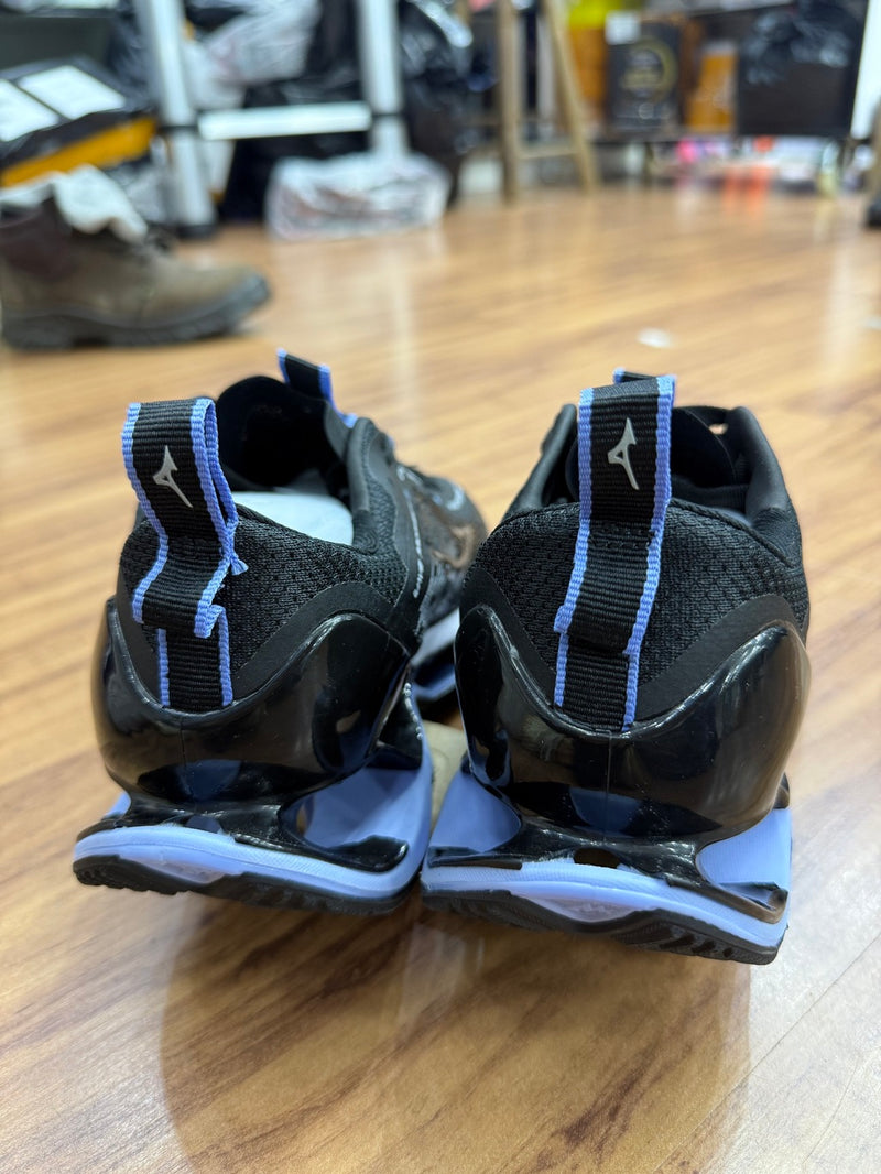 Tênis Mizuno Pro 13 Preto azul e branco importado vietnã