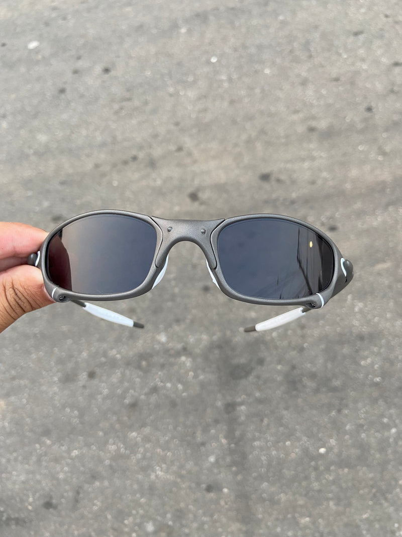 Óculos de Sol Juliet xmetal Lentes Black Kit Branco