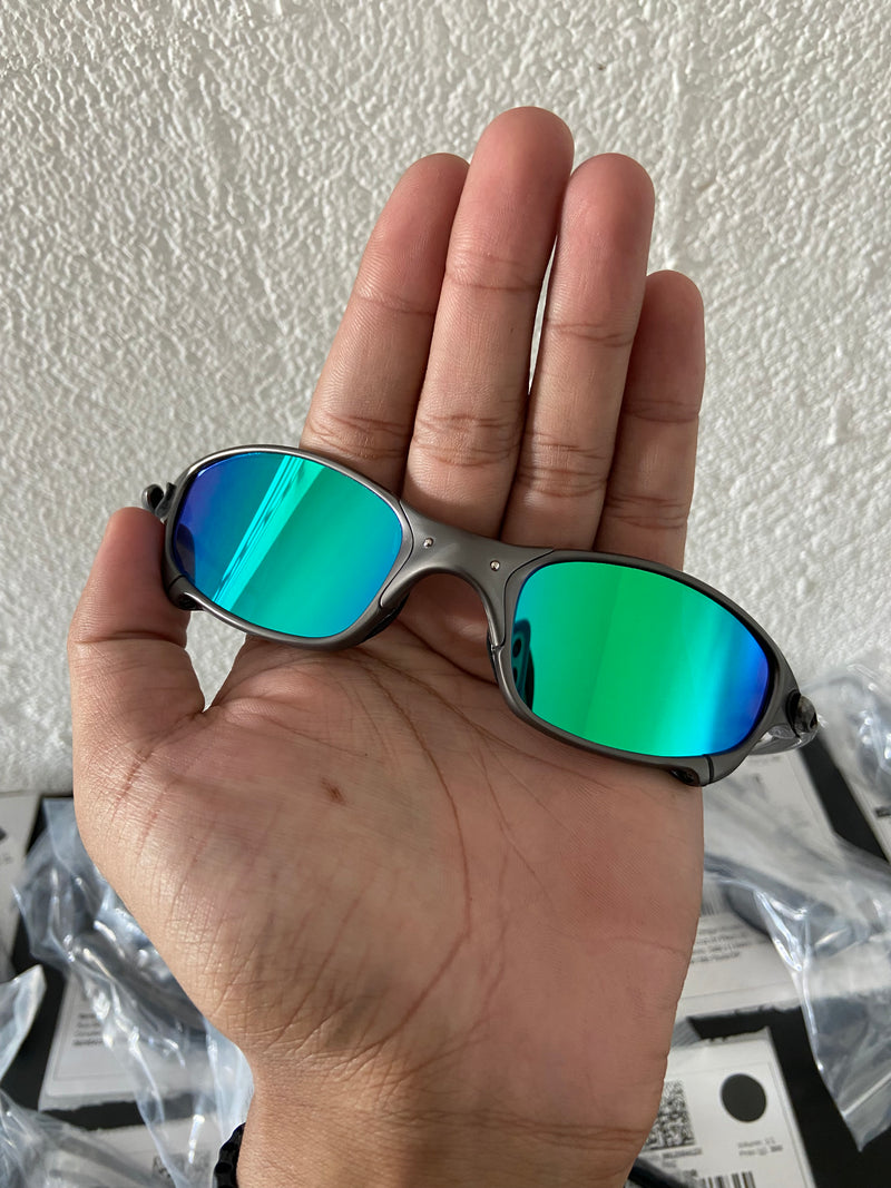 Óculos de Sol Juliet Carbon Polished Lentes G26 (verde)