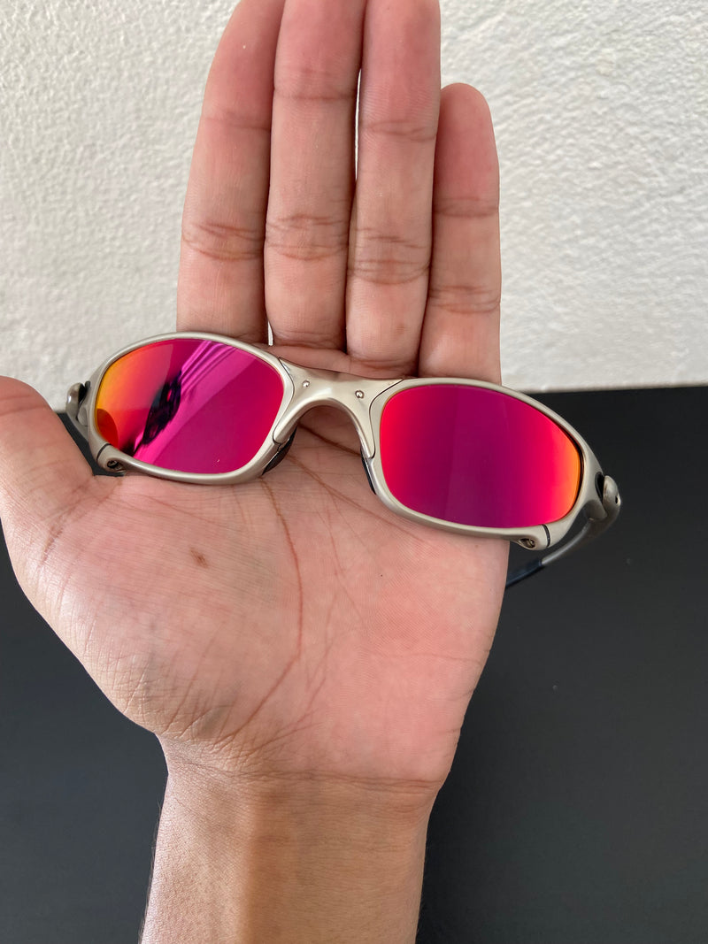 Óculos de Sol Juliet Plasma Lentes Torch (vermelho escuro)