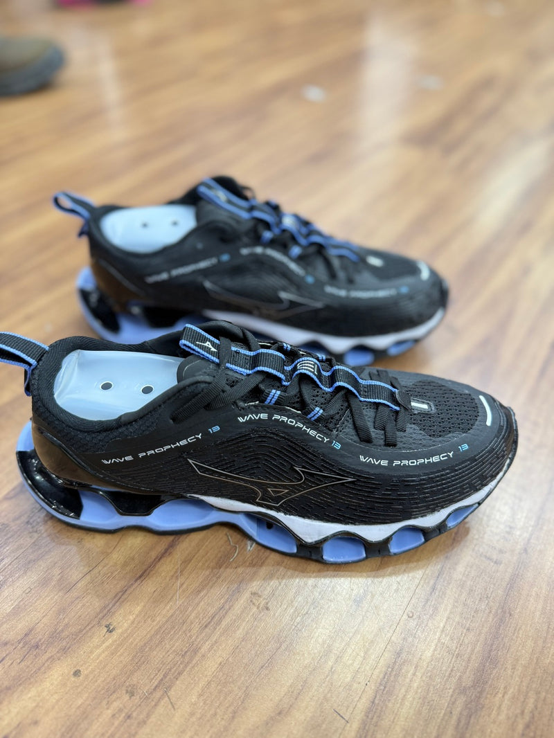 Tênis Mizuno Pro 13 Preto azul e branco importado vietnã