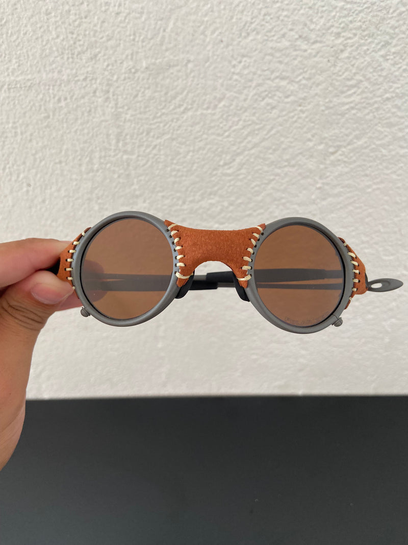 Óculos de Sol Mars Jordan Lentes VR28 (marrom) Lupa do Neymar
