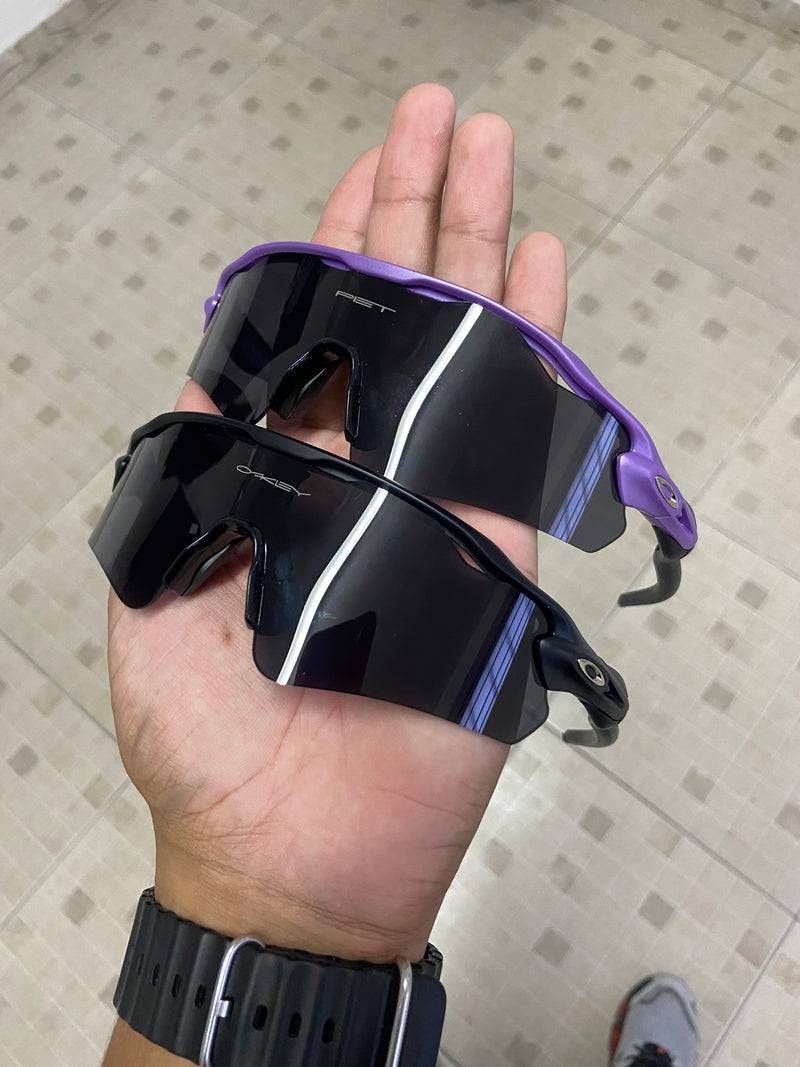 Óculos de Sol Radar Ev All Black + Radar Ev PIET Lente Black Kit Casal