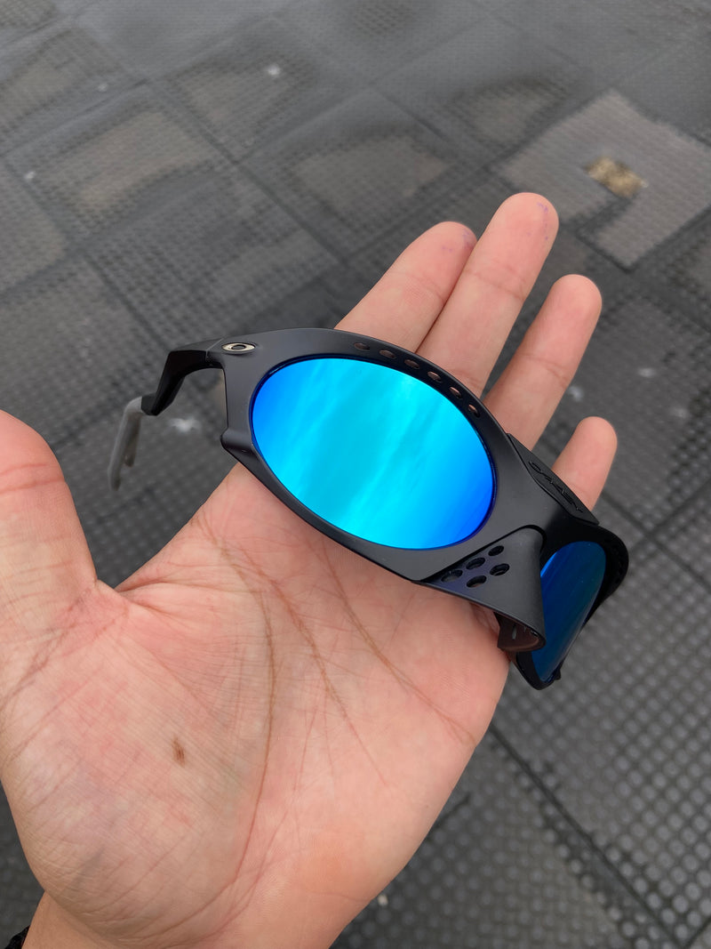 Óculos de Sol Plantaris Black Lentes Ice Thug (azul piscina)