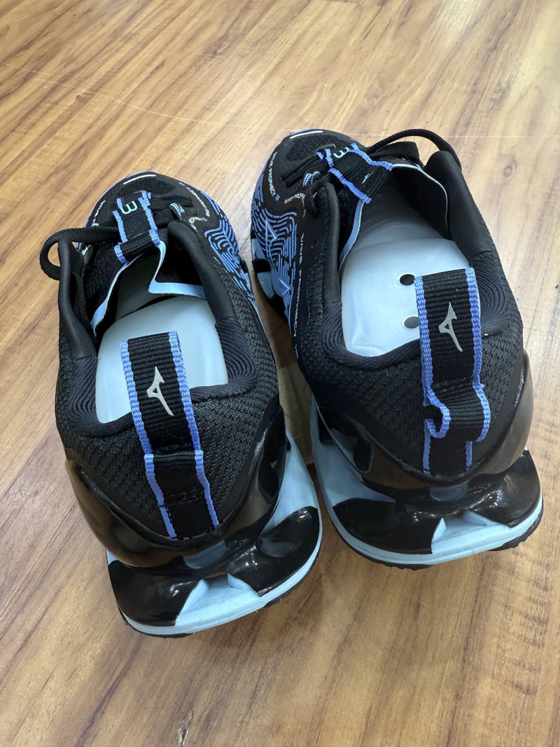 Tênis Mizuno Pro 13 preto e azul importado Vietnã