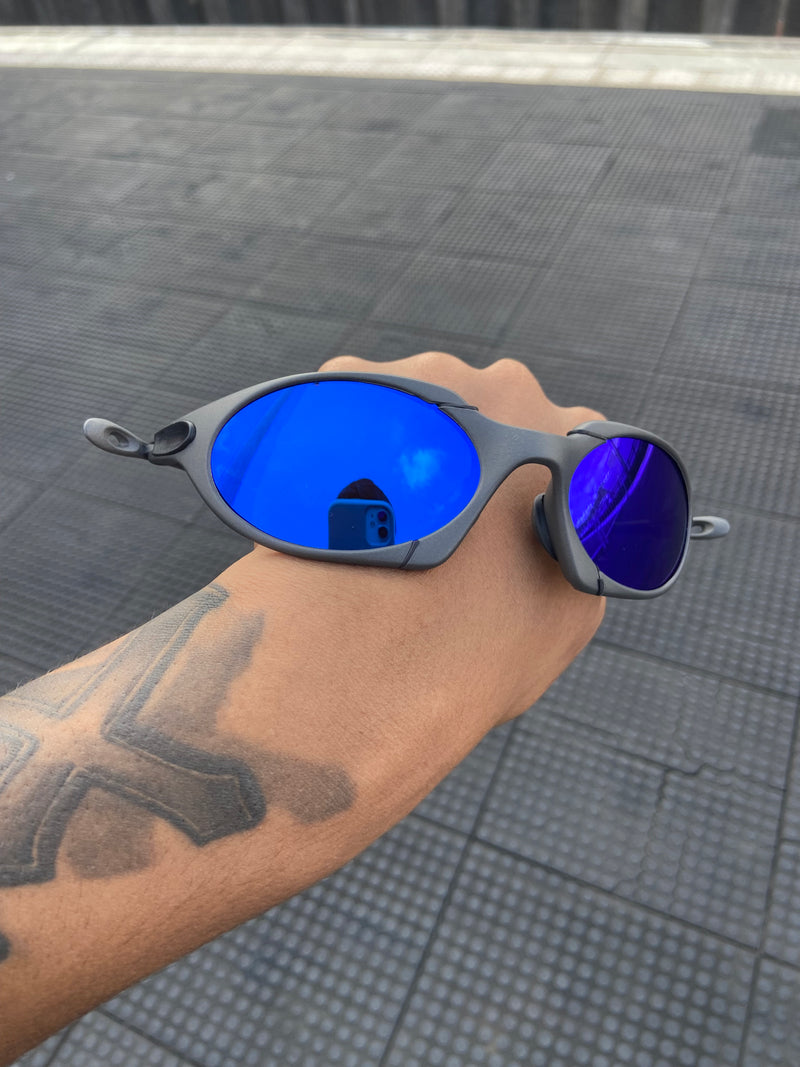 Óculos de Sol Romeo 1 Xmetal Lentes Neon Blue (azul escuro)