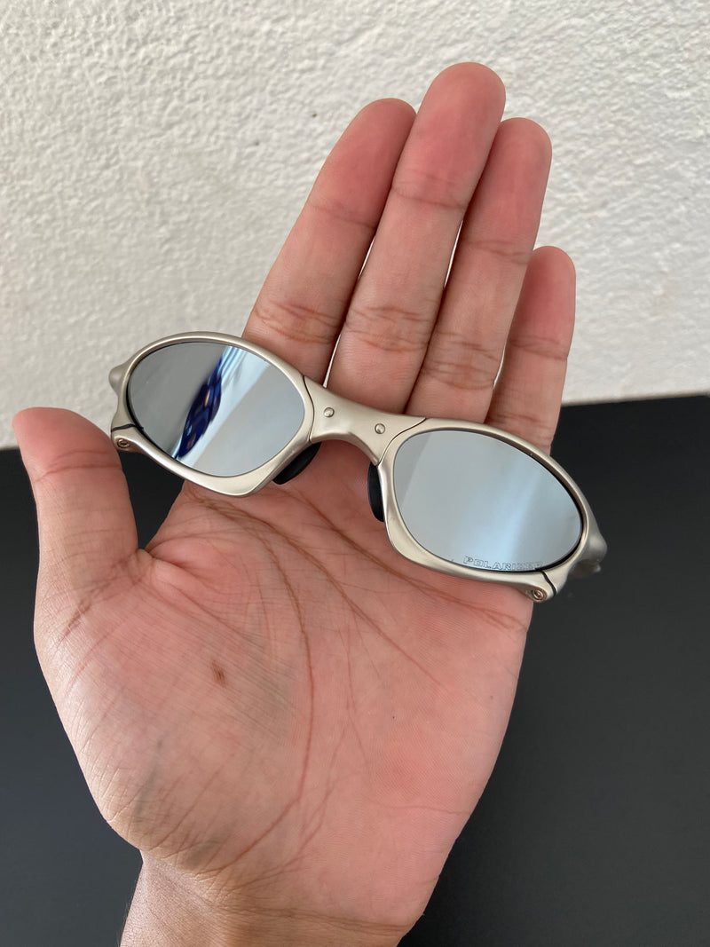 Óculos de Sol Penny Plasma Lentes Cinza Espelhado