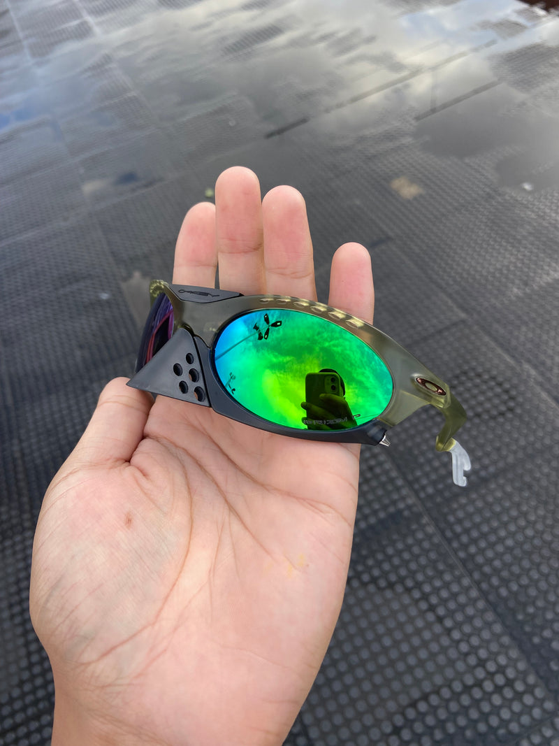 Óculos de sol Plantaris verde militar Lentes G26 (verde)