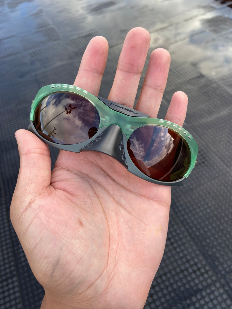 Óculos de sol Plantaris verde lentes Vr28