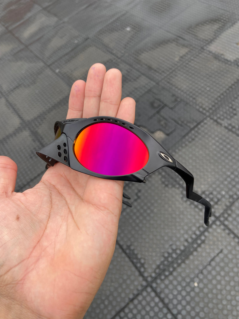 Óculos de sol Plantaris Black Lentes Ruby