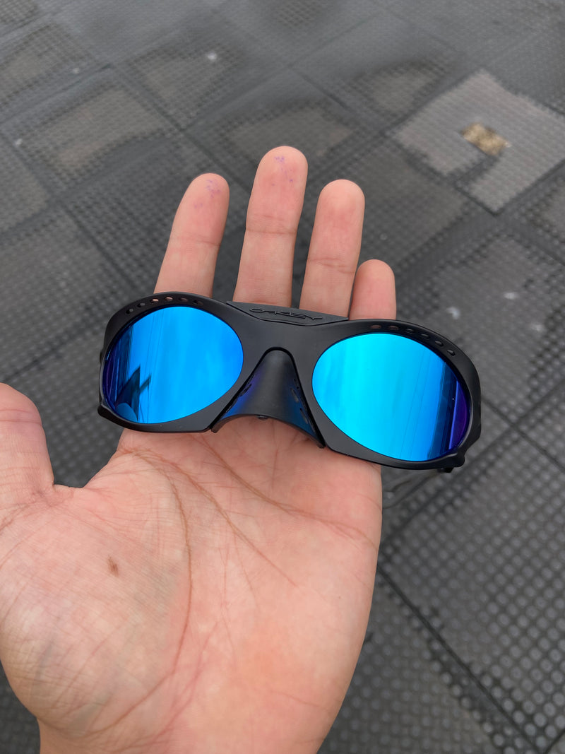 Óculos de Sol Plantaris Black Lentes Ice Thug (azul piscina)