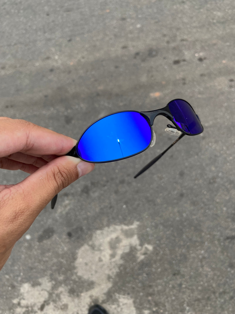 Óculos de Sol Wire Carbon Lentes Neon Blue (azul escuro)