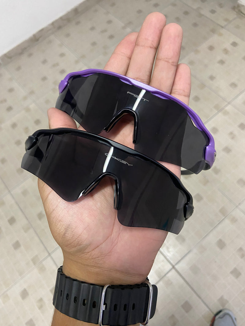 Óculos de Sol Radar Ev All Black + Radar Ev PIET Lente Black Kit Casal