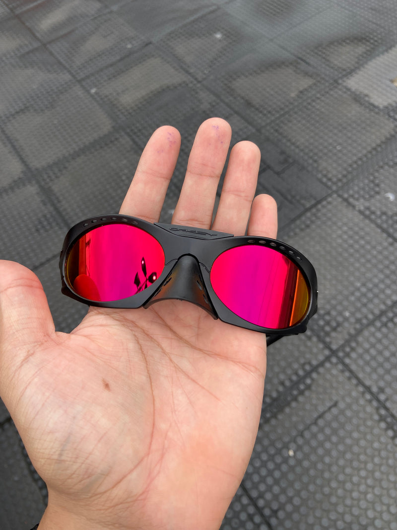 Óculos de sol Plantaris Black Lentes Ruby