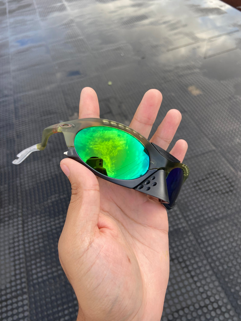 Óculos de sol Plantaris verde militar Lentes G26 (verde)