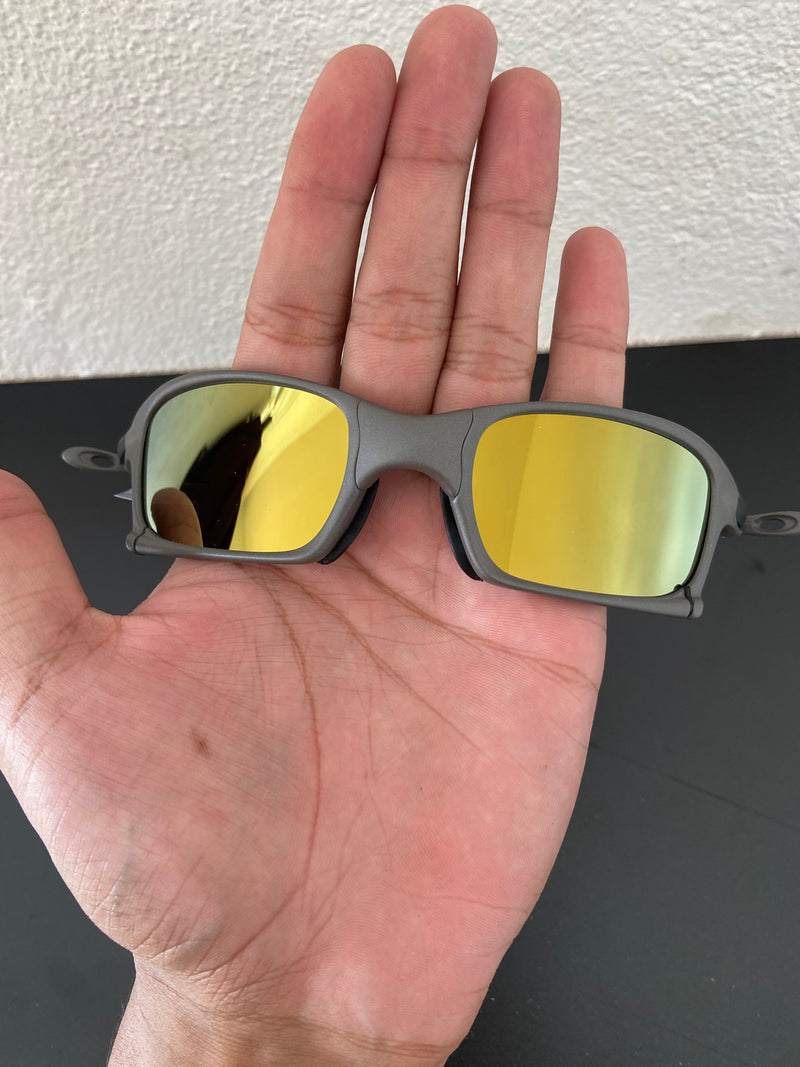 Óculos de Sol Xsquared xmetal Lentes Gold