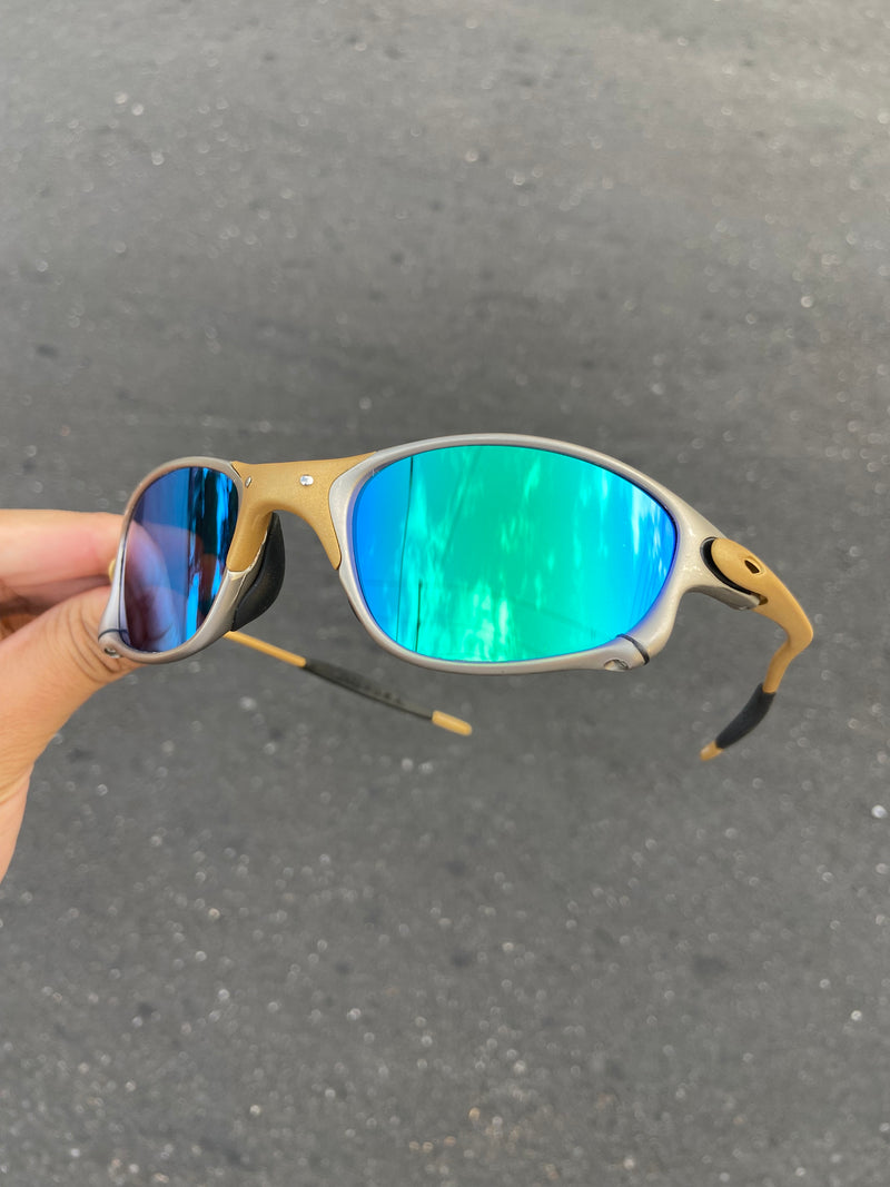 Óculos de sol Double x 24k Lentes G26 (verde)