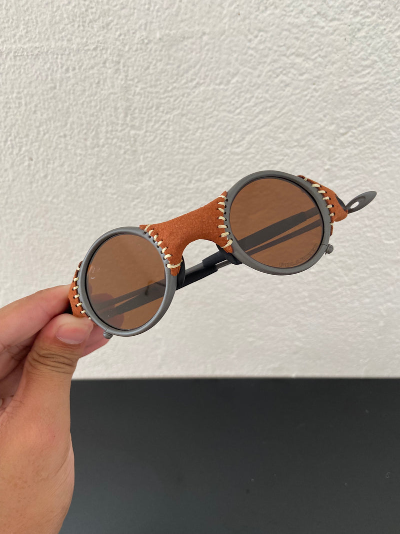 Óculos de Sol Mars Jordan Lentes VR28 (marrom) Lupa do Neymar