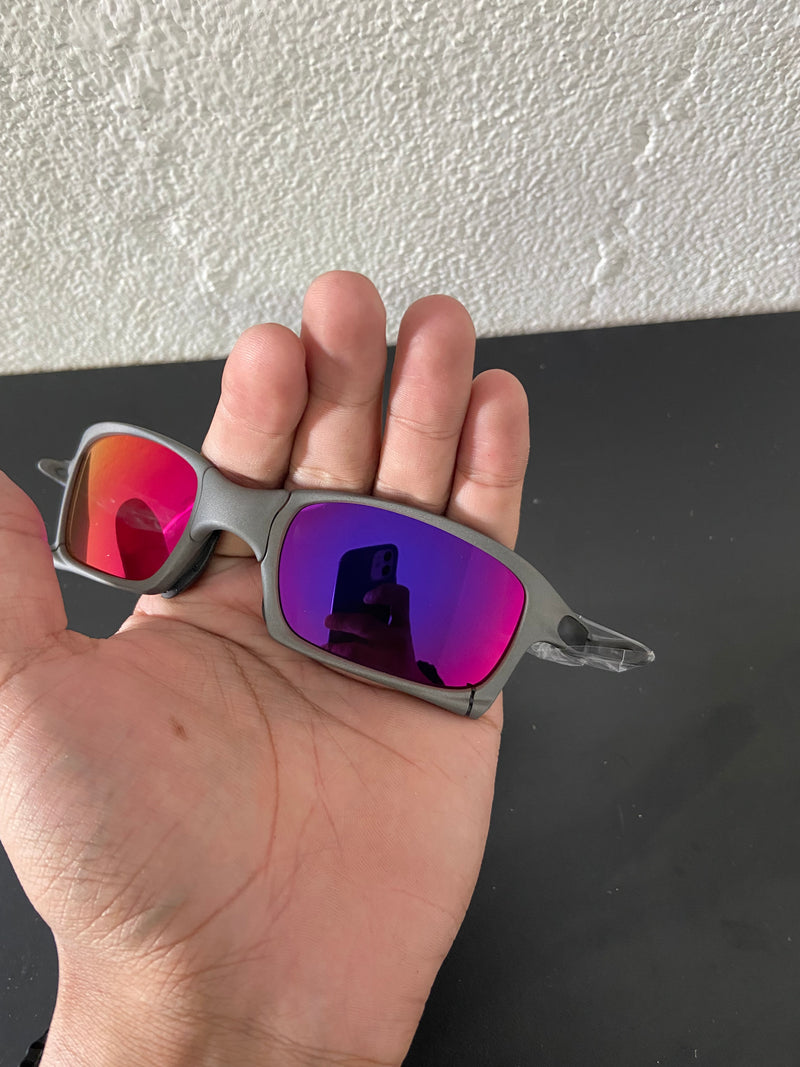 Óculos de Sol Squared xmetal Lentes Tanzanite Lupa do Neymar