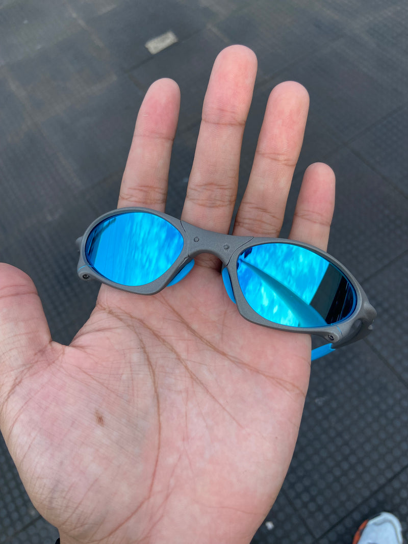 Óculos de Sol Penny Xmetal lentes Ice Thug Kit azul