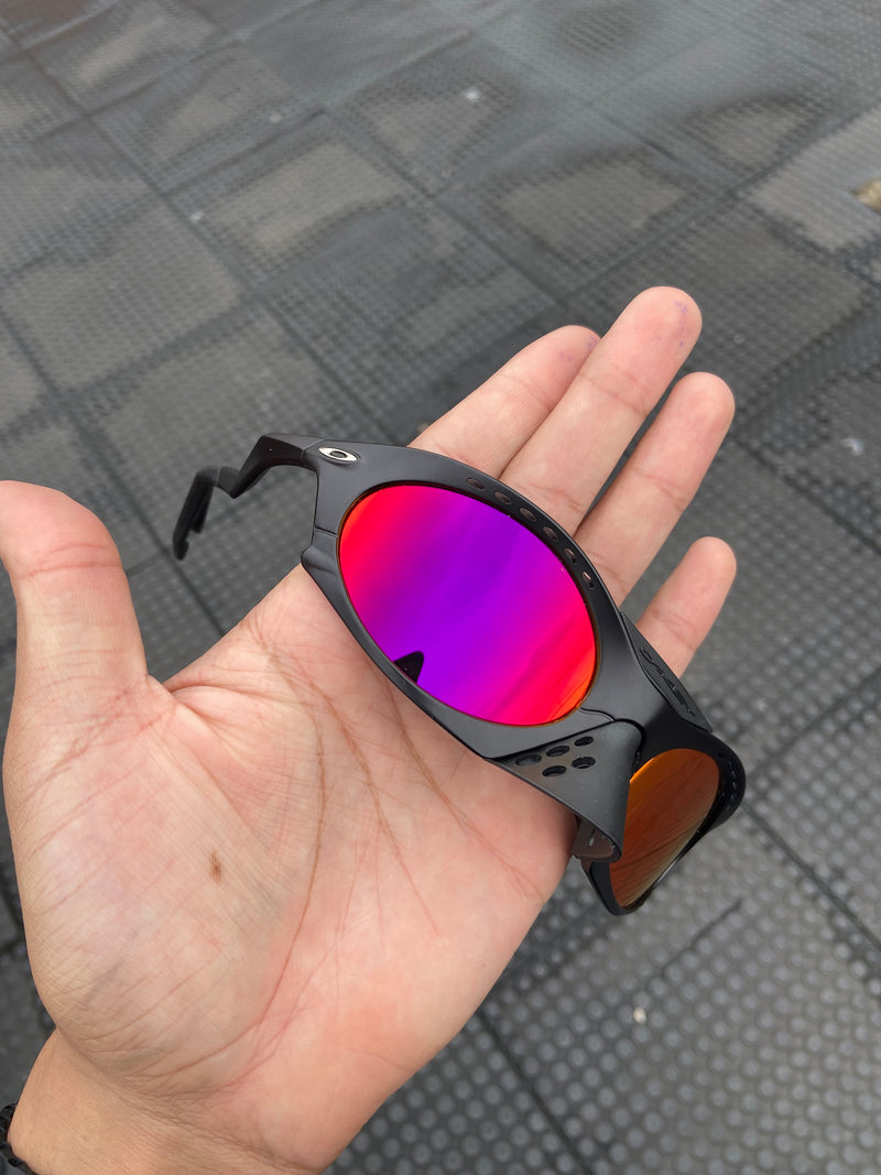 Óculos de sol Plantaris Black Lentes Ruby
