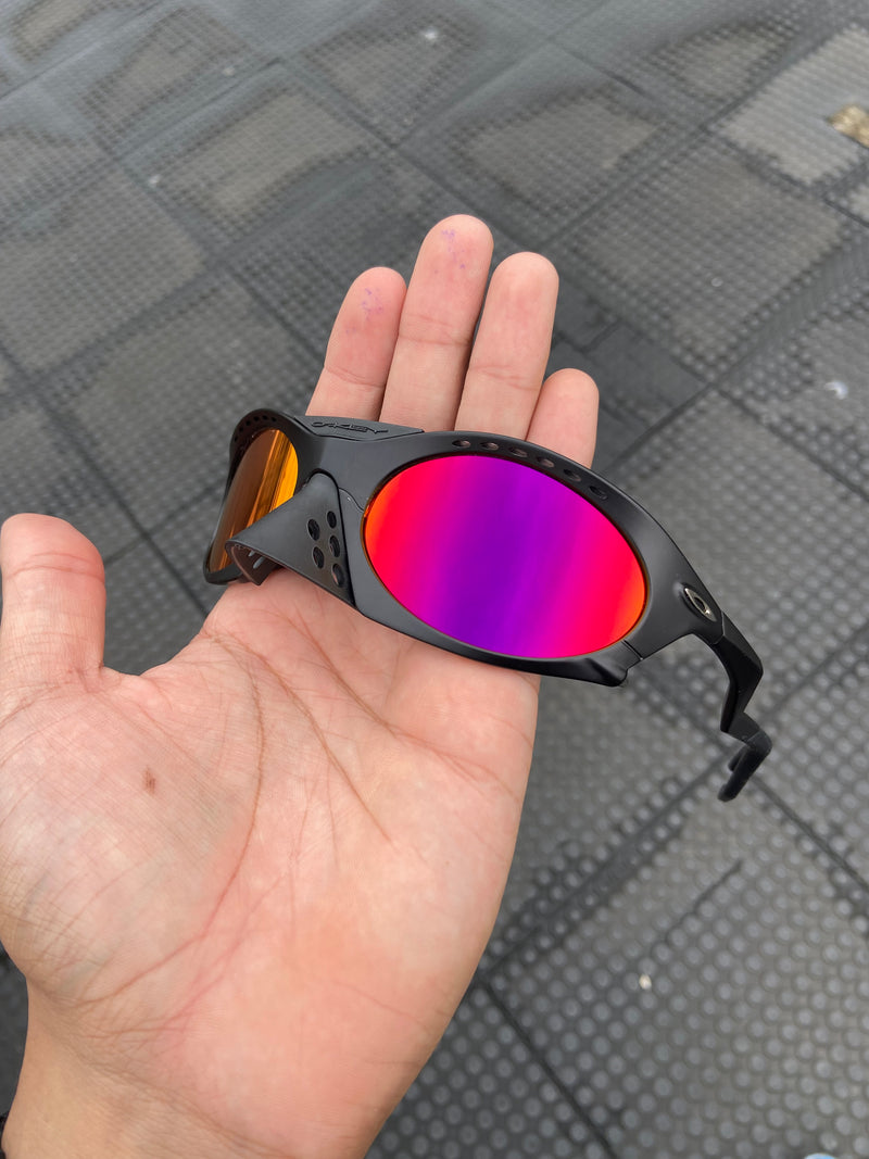 Óculos de sol Plantaris Black Lentes Ruby