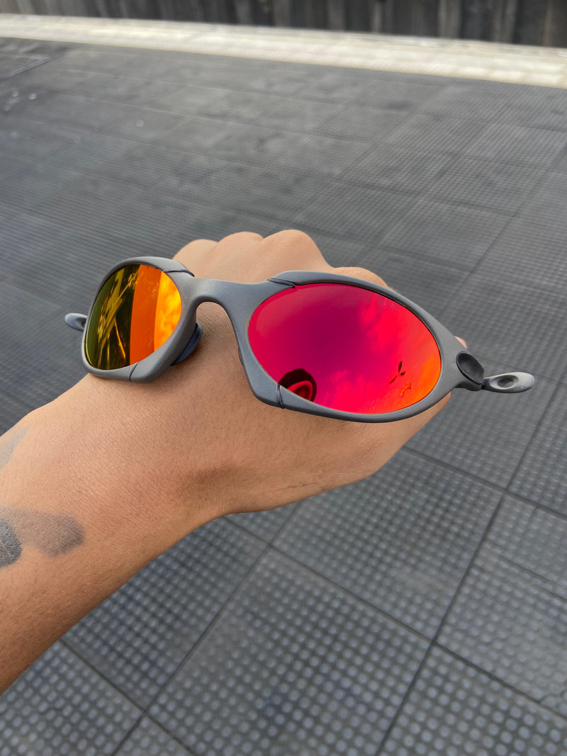Óculos de Sol Romeo 1 xmetal Lentes Ruby