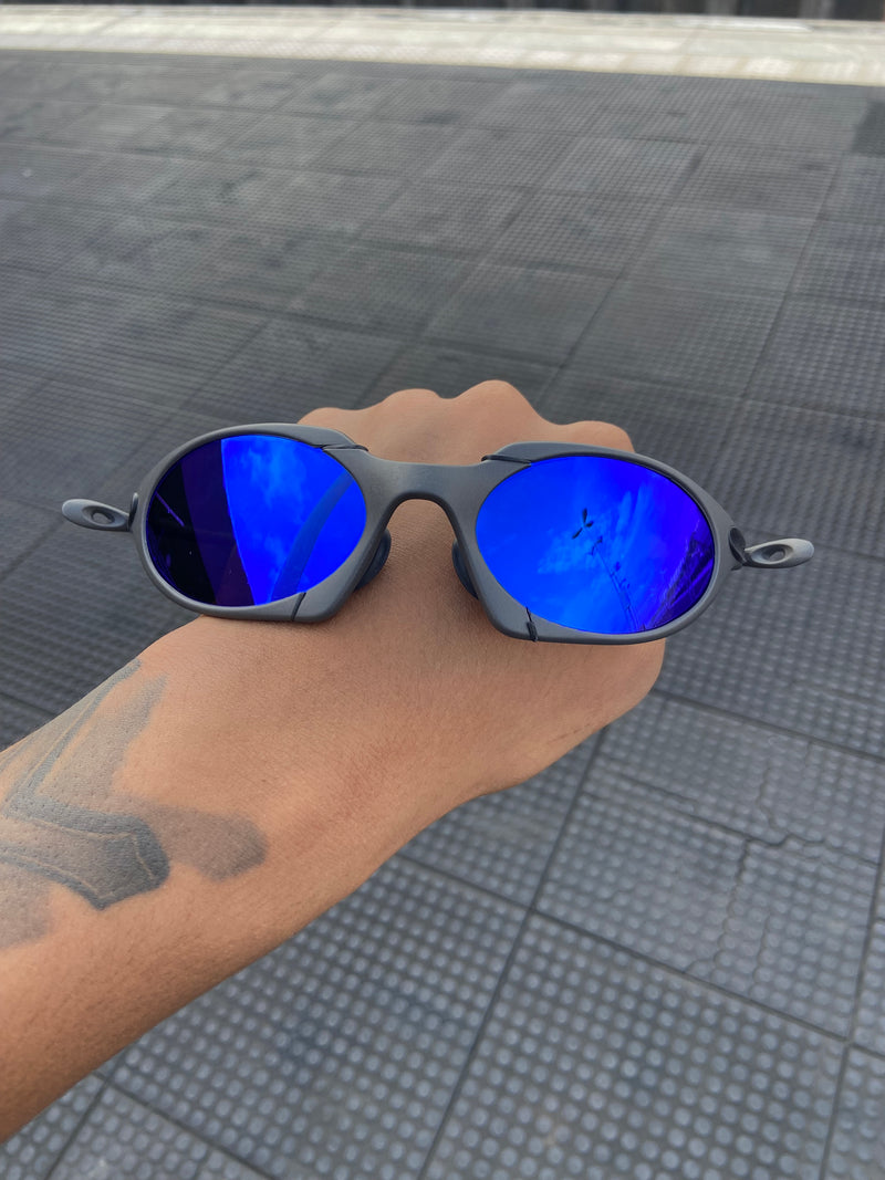 Óculos de Sol Romeo 1 Xmetal Lentes Neon Blue (azul escuro)